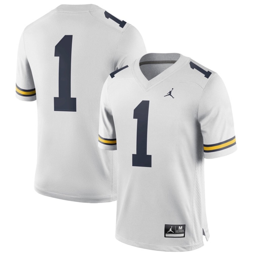 Michigan Jordan Jersey